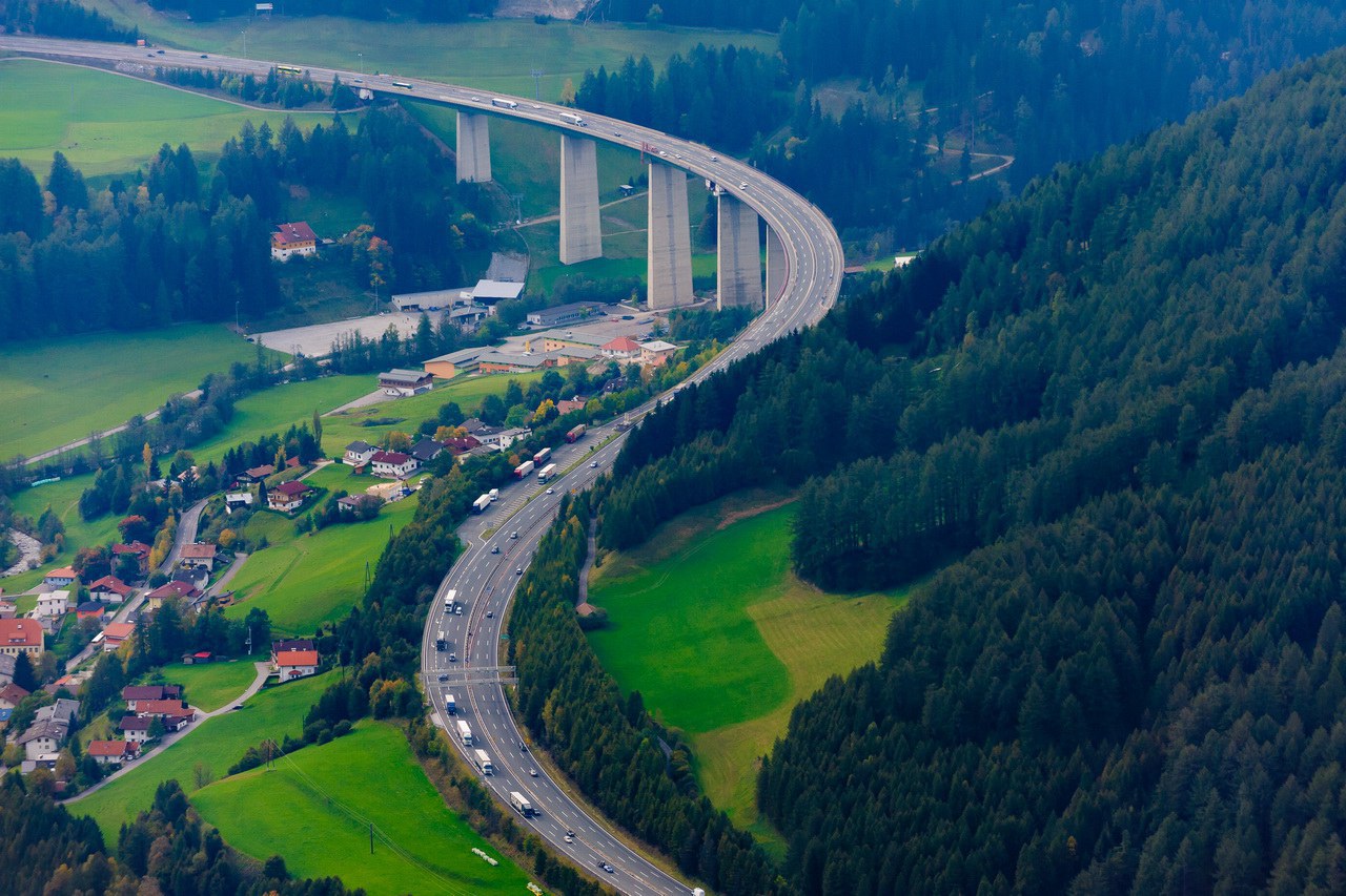 Assainissement de l'autoroute de la Brenner avec DYNAJET