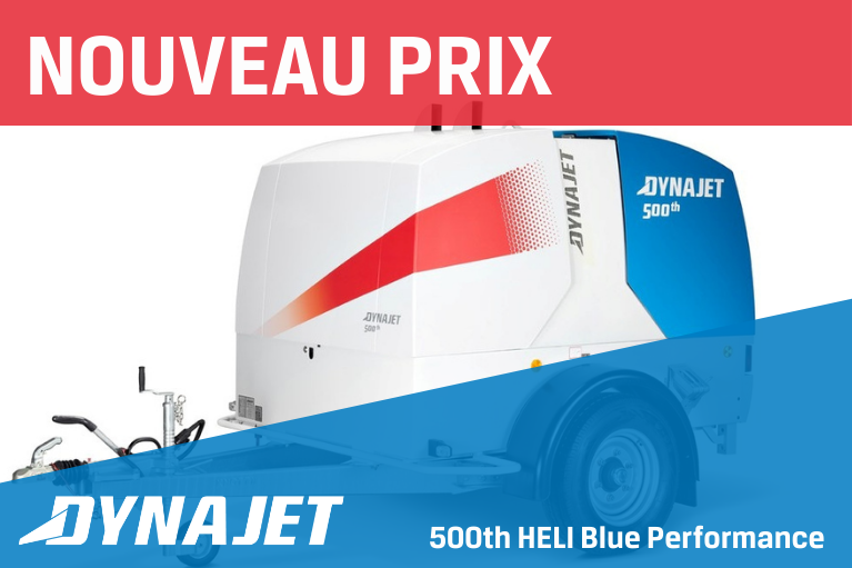 DYNAJET 500 TH HELI Blue Performance, désormais disponible à un prix réduit.