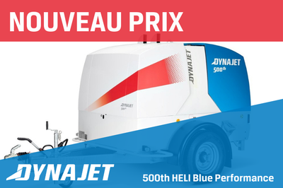 Réduction de prix : DYNAJET 500 TH HELI Blue Performance