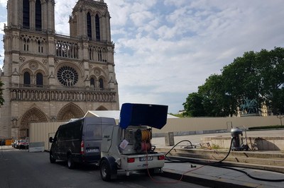 DYNAJET soutient les travaux de restauration de Notre-Dame