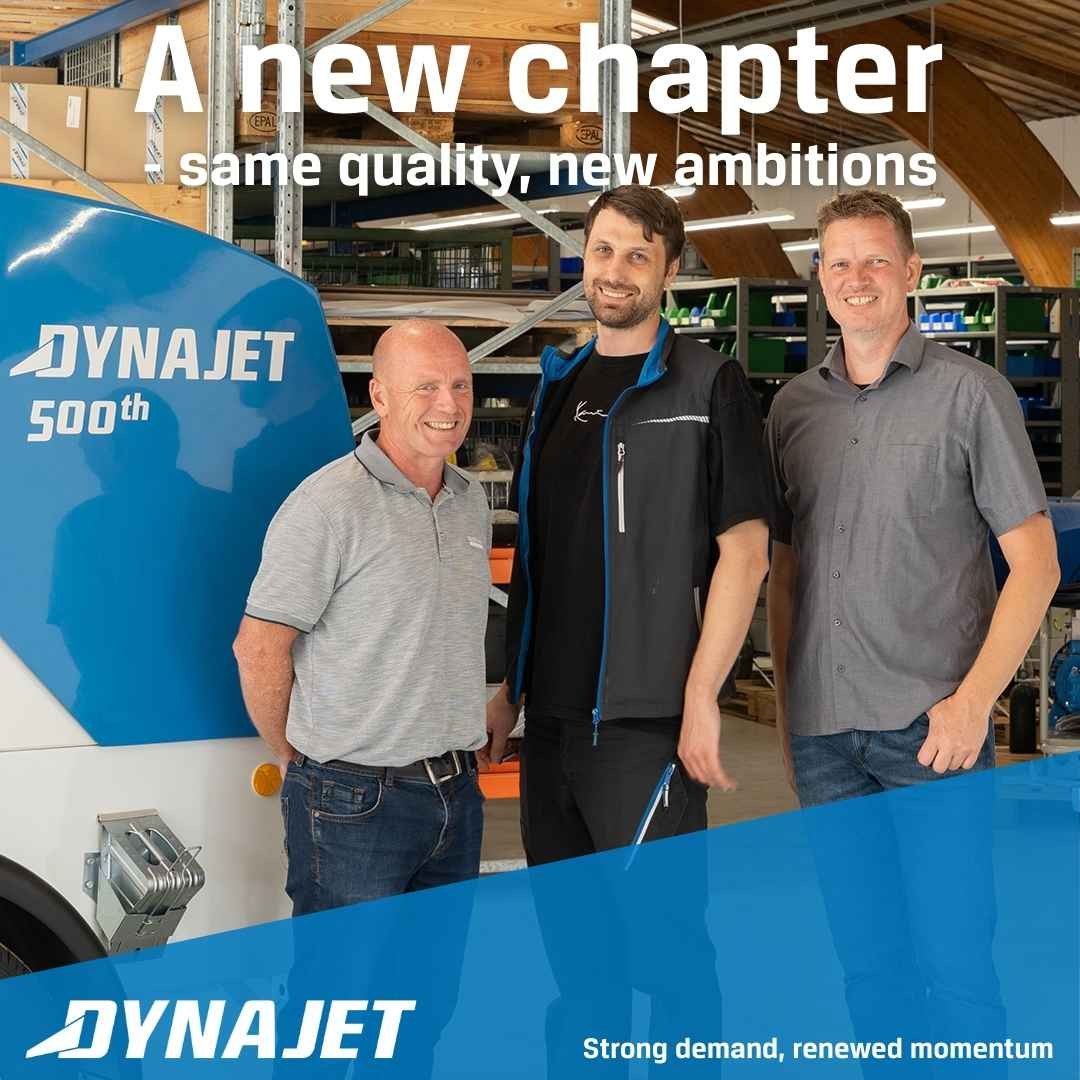 Un nouveau chapitre s’ouvre chez Dynajet A/S : forte demande, équipe renforcée et assistance plus rapide. La même qualité éprouvée, toujours prête à vous accompagner depuis le Danemark.