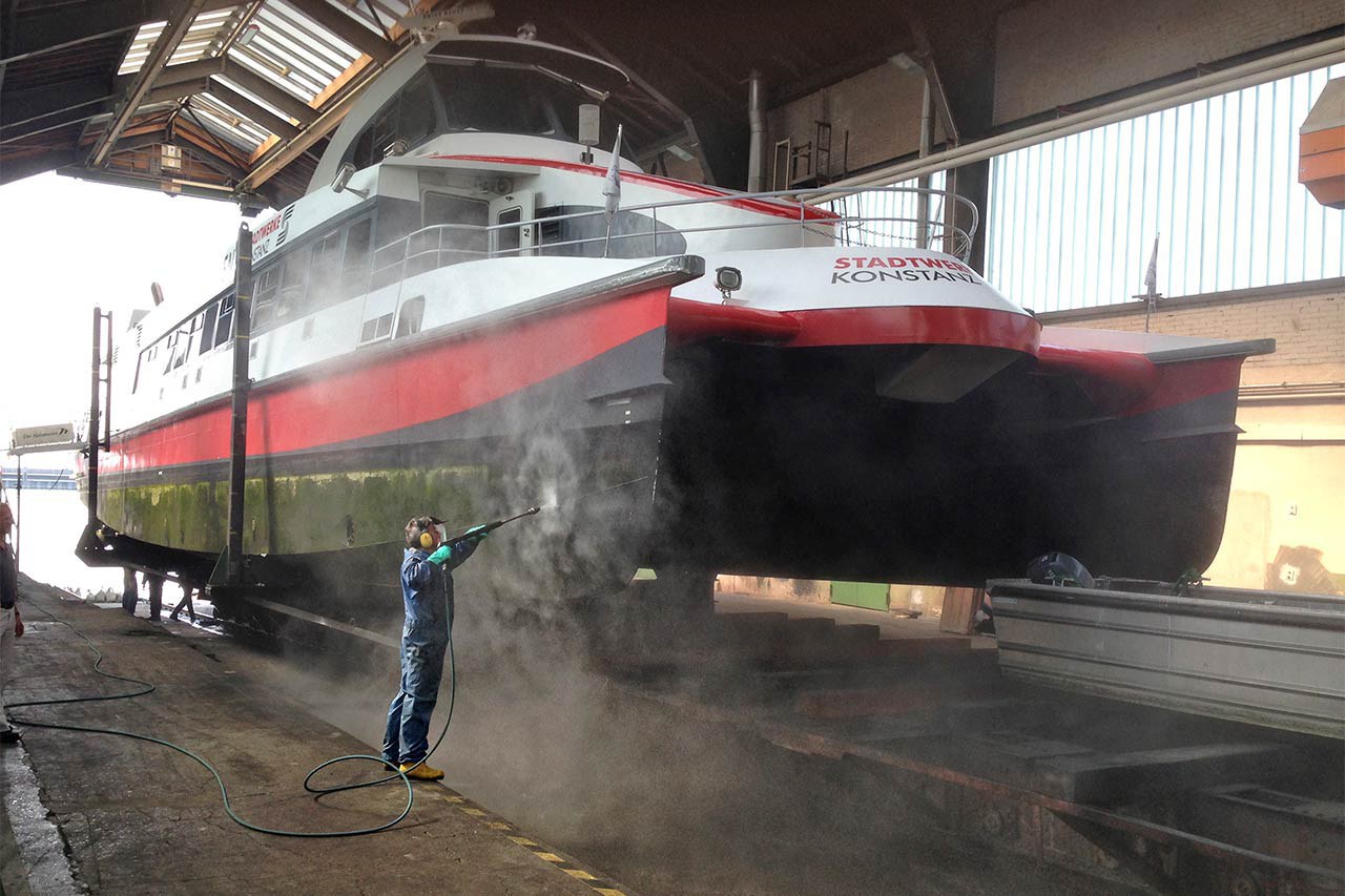 L’entreprise Katamaran-Reederei Bodensee fait confiance à DYNAJET.