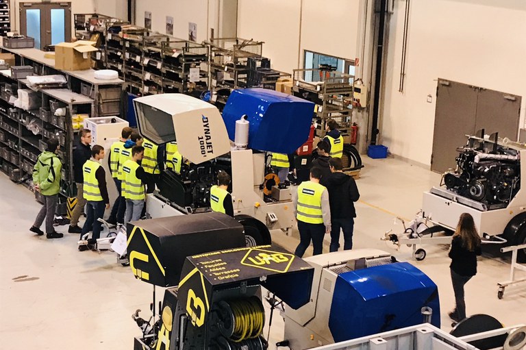 Visite de l'Université de Louvain DYNAJET